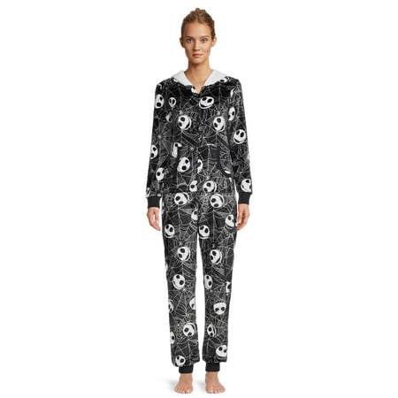 Disney Nightmare Before Christmas Women s and Women s Plus Union Suit