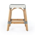 thumbnail image 6 of Butler Specialty Company Robias Rattan 24.5" Counter Stool - White & Navy Stripe, 6 of 8