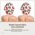 thumbnail image 2 of Pofeuu Hand Drawn Tomatoes Print Silk Bonnet for Sleeping, Satin Hair Bonnets, Soft Elastic Band Silk Sleep Cap, Hair Wrap, 2 of 6