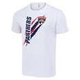 thumbnail image 2 of Men's Starter  White Florida Panthers Color Scratch T-Shirt, 2 of 3