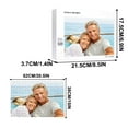 thumbnail image 4 of Cheapark Custom 520pcs Photo Personalized Puzzle - High-Definition Jigsaw Puzzle with Romantic Heart Border for Valentine's Day Couples Anniversary Presents, 4 of 8