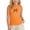 Orange, variant on Summer Tank Tops Toddler Girls Casual Lettuce Hem Sleeveless Cute Tanks Shirts School Cute Vacation Tshirts 5 Years, Black