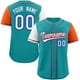thumbnail image 2 of Camisetas de béisbol personalizadas de manga corta con botones y nombre y número impresos personalizados para adultos y jóvenes que practican estilo libre al aire libre, 2 of 5