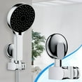 thumbnail image 4 of WZXPWT Non-Punching Shower Bracket, Adjustable Wall Mount Nozzle, Bathroom Fixture with Durable Base, Easy Install Shower Head Holder, 4 of 5