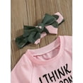 thumbnail image 5 of Jxzom Toddler Girls Clothes 1T 2T 3T 4T 5T Summer Outfits Baby Kids Short Sleeve T-Shirt Tops  Camouflage Shorts Sets, 5 of 7