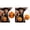 A,C, variant on Halloween Candy Bucket, Pumpkin Cauldron Bowl with Lid and Handles, Trick or Treat Candy Holder for Kids, Party Favor Container, Festive Home Decoration for Halloween Celebrations, 5.91"