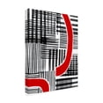 thumbnail image 2 of Regina Moore 'Red Interrupted I' Canvas Art, 2 of 4