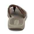 thumbnail image 5 of Sperry Mens Outer Banks Thong Sandals, Brown, 11, 5 of 7