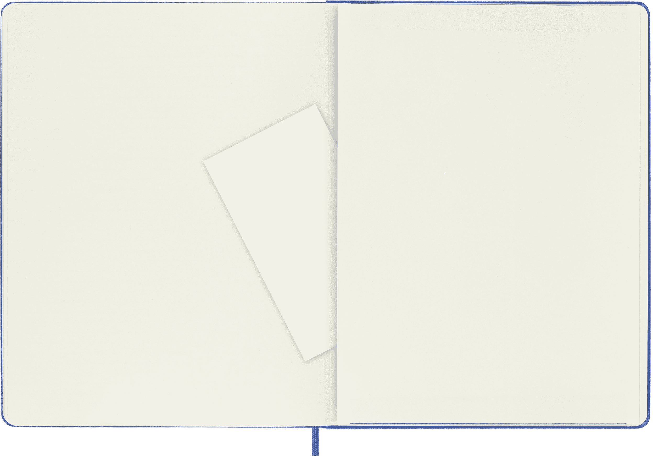 Moleskine Classic&nbsp; Notebook, Hard Cover, XL (7.5" x 9.75"), Plain, Hydrangea Blue