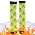 thumbnail image 2 of Calcetines Creativos Monstruo Suministros Fiesta Cómodos Y Suaves Verde, 2 of 9