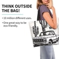 thumbnail image 2 of Easygdp Vintage Cactus Pickup Bolsas Tote para Mujer, Bolsos de Hombro para Viaje, Bolsos de Mano de Gran Capacidad para Compras y Trabajo, 2 of 8
