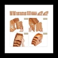 thumbnail image 3 of Estante de Madera para Almacenamiento de Facturas, Organizador de Papel de Escritorio, Archivador, Bandeja Clasificadora de Cartas y Documentos, Estante de Correo, 3 of 6