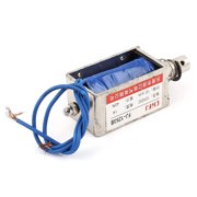 Unique Bargains Push Pull Type DIY DC Electromagnet Magnet Solenoid 10mm 40N DC 12V 1A