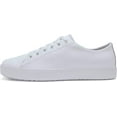 thumbnail image 4 of Shoes for Crews Old School Low-Rider, Men's, Women's, Unisex Leather Work Shoes, Slip Resistant, Water Resistant, White, Men's 9.5 / Women's 11, 4 of 5