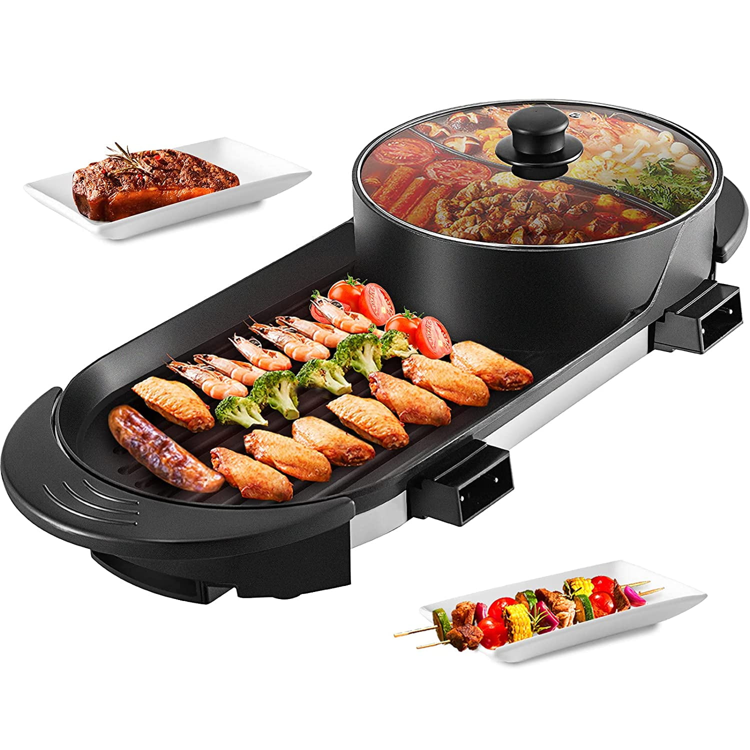 electric barbeque stove indoor hot pot