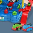 thumbnail image 4 of Pista de grúa de estacionamiento , juguete de avión, de coches de aventura, juguete educativo, regalo para 3 4 5 6 - Tren Aventura Aventura Sunnimix Playset del coche, 4 of 5