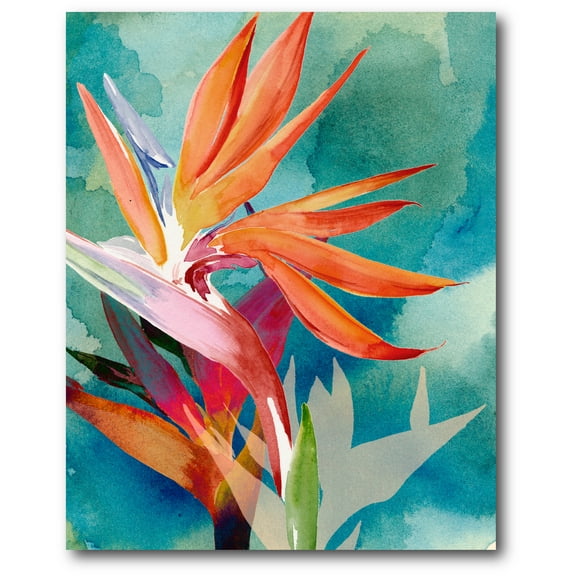 Courtside Market Vivid Birds of Paradise II Gallery-Wrapped Canvas Wall Art, 16x20