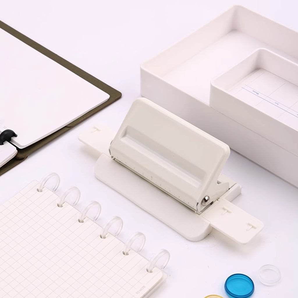4 Holes Punch Paper Punch Manual Punching Machine Desktop Hole Puncher