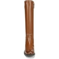 thumbnail image 3 of Franco Sarto Womens Merina Knee High Riding Boots Cognac Brown Stretch Wide Calf 6.5M, 3 of 5