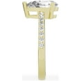 thumbnail image 4 of Unique Moments 1.5ct Lab Grown Pear Diamond Solitaire Engagement Ring 10K Yellow Gold, 4 of 5