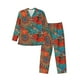 thumbnail image 1 of Fotbe Mandala Colorful Pijama de Hombre con Estampado de Manga Larga, Conjunto de 2 Piezas, Ropa de Dormir Suave y Cómoda con Bolsillos-Medium, 1 of 7