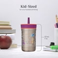 thumbnail image 2 of Termo Botella 12oz Para Niños Con Popote Acero Inox Leighton coral Estándar, 2 of 4