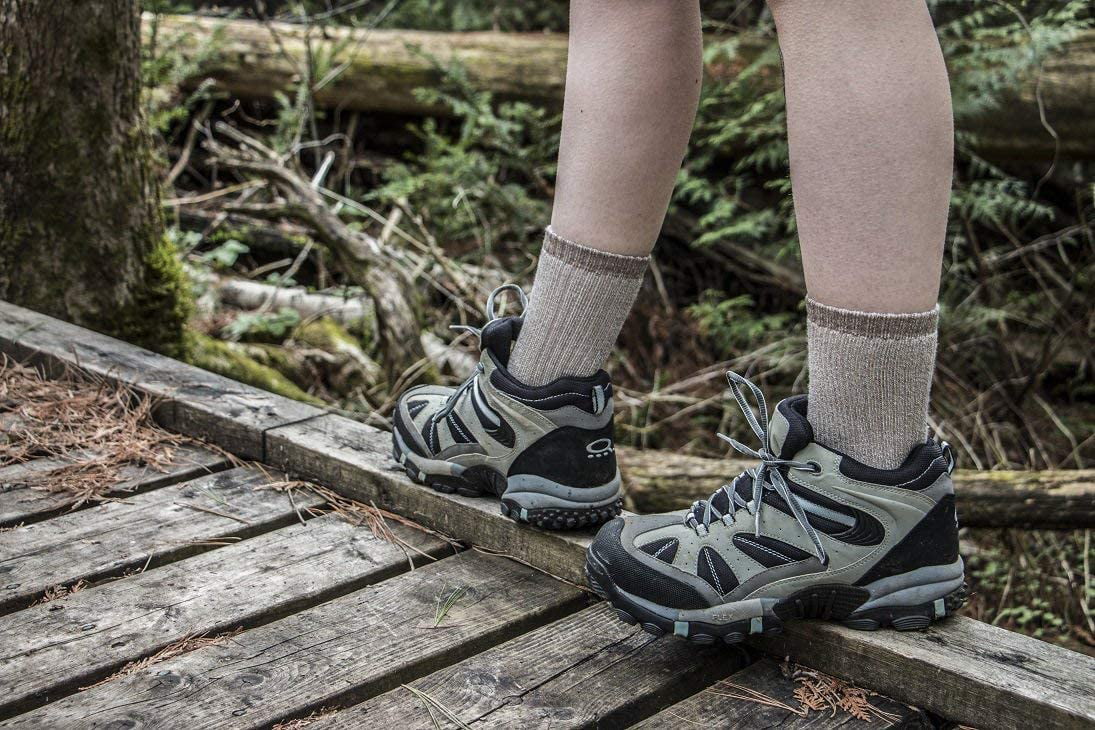 3 Pairs Super-Wool Hiker GX Low-Cut 1/4 Hiking Socks 