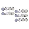 thumbnail image 3 of Pinzas de Cabello Yuyangstore 5 Piezas Adorno de Horquilla en Blanco Pasadores para el Cabello Base Ajuste, 3 of 8