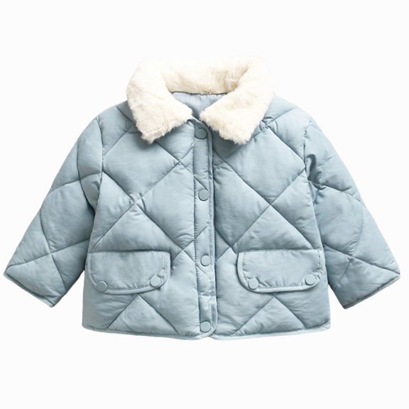 Toddler Baby Winter Thick Jacket Windproof Lightweight Snow Coats for Travel Camping Hiking