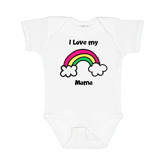 Inktastic I Love my Mama Boys or Girls Baby Bodysuit