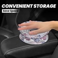 thumbnail image 4 of Naloa Butterflies in Pastel Car Trash Can Garbage Car Accessories Trash Can Car Waste Bin for for Driver and Passenger Any Vehicle, 4 of 7