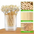 thumbnail image 4 of 100-Piece Silver Disco Ball Cocktail Picks Set, 4.7-Inch Decorative Appetizer Skewers and Toothpicks for Party Supplies, Themed Drink and Food Picks for Entertaining, 4 of 7