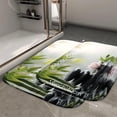 thumbnail image 2 of 1pc Zen Garden Absorbent Non-Slip Bathroom Thickened Flannel Rug Decor,Soft,Quick Drying,Suitable For Indoor/outdoor Use,Bathrooms,Bedrooms,Kitchens,Terrace,Laundry Rooms,16"x24", 2 of 9