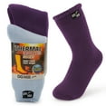 thumbnail image 7 of DG Hill (2 Pair) Kid's Thermal Winter Socks Thick Heat Trapping Insulated Boot Sock, 7 of 7