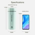 thumbnail image 3 of Portable Electric Kettle for Boiling Water 350ML Travel Beaker Tea Kettle Hot Water Boiler Stainless, 3 of 8
