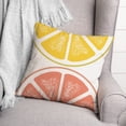 thumbnail image 3 of Creative Products Lemon and Grapefruit 18x18 Indoor / Outdoor Pillow, 3 of 3