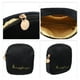 thumbnail image 3 of Bolsas de Maquillaje Pequeñas y Duraderas para Mujeres de Unique Bargains, Cuadradas, para Vacaciones, Camping, Viajes y Gimnasio, Color Negro de Franela, 3 of 3