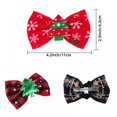 thumbnail image 4 of Christmas Clips Girls Hair Clips Bows Barrettes Hair Accessories,Include Santa,Christmas Tree and Cap, 4 of 8