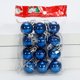 thumbnail image 3 of 12 bolas de Navidad de 3 cm para árbol de Navidad, adornos colgantes con purpurina, decoración para el hogar, regalo de Año Nuevo, 3 of 5