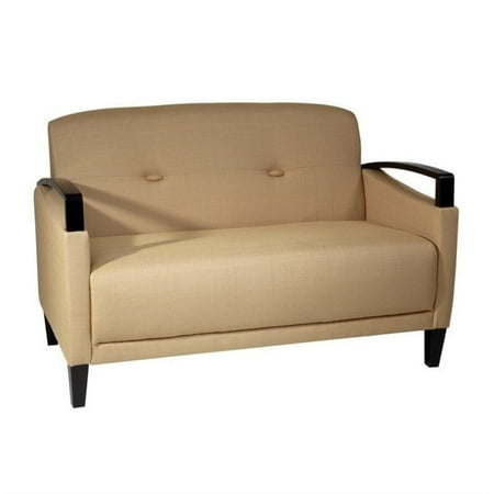 Avenue Six Main Street Loveseat in Woven Wheat