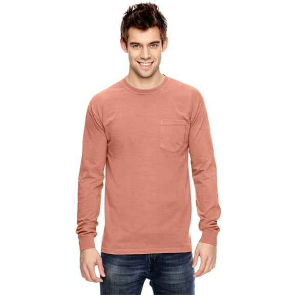 Comfort Colors Adult Heavyweight RS Long-Sleeve Pocket T-Shirt - C4410