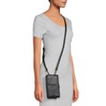 thumbnail image 2 of Time and Tru Women's Natalie Phone Case Cellie Wallet on a String Black, 2 of 5