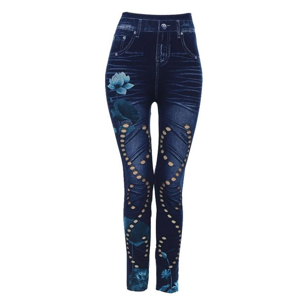 Leggings blue jeans hotsell