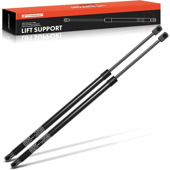 A-Premium Front Hood Lift Supports Shock Struts Compatible with Subaru Models - Legacy Sedan, Outback Wagon, 2010-2014 - Replace# 57259AJ02A(2PC Set)