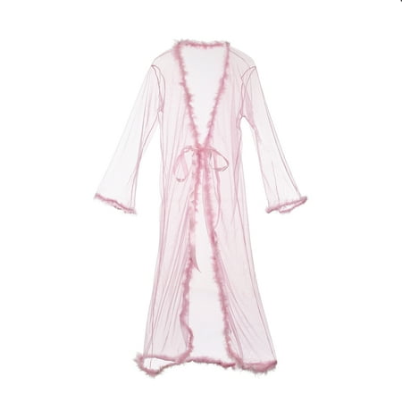 

Women Silky Satin Lace Sleepwear Lingerie Robe Night Dress Nightgown