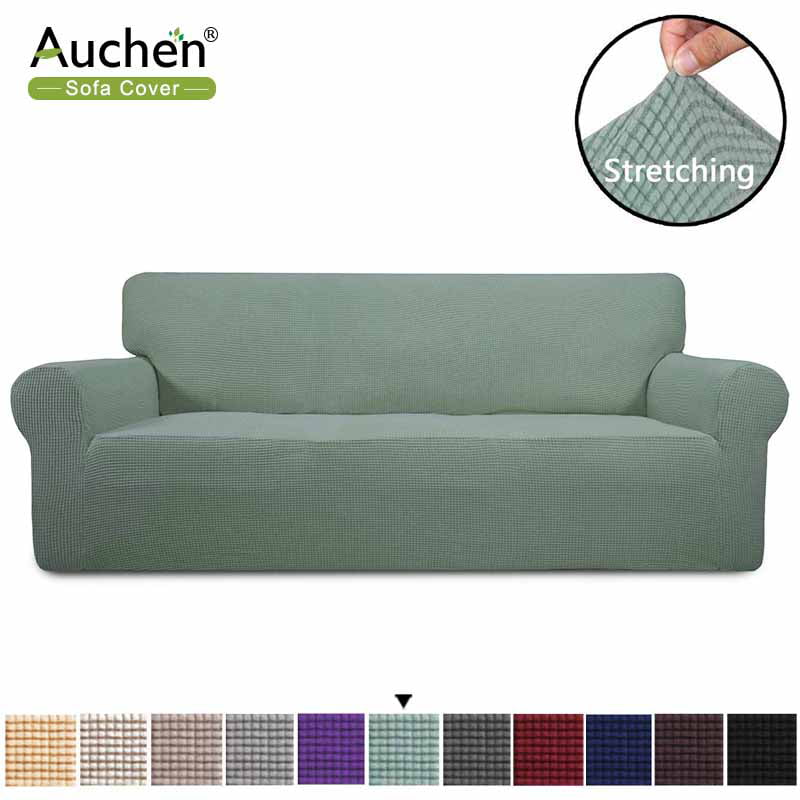 Turquoize Velvet Loveseat Cover Stretch Couch Covers for 2 Cushion Couch Thick Soft Sofa Cover with Non Slip Straps Furniture Protector Form Fit Couch Slipcover Off White Couch Covers for Dogs