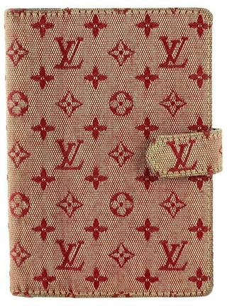 Louis Vuitton Monogram Agenda PM Small Ring Agenda Cover 6 hole type R20005