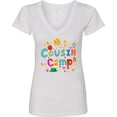 thumbnail image 3 of Inktastic Cousin Camp Reunion Women's V-Neck T-Shirt, 3 of 5