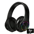 thumbnail image 3 of kkbbma Under $1 Kids Headphones for School - Wireless Noise Cancelling Headphones, Bluetooth Over Ear Headphones, Hi-Res Audio, Deep Bass, Memory Foam Ear Cups, for Travel, Home Office, 3 of 7