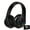 Black, variant on Wireless Bluetooth Headphones with Colorful LED Lights, Built-in Mic, Light Weight, Foldable, Stereo Headphones for Classroom/Home Office/PC/Mobile Phone/Kids Adult